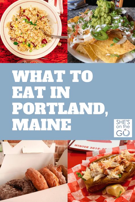 Portland Maine Restaurants, Pizza Variety, New England Town, England Town, Coastal New England, Best Lobster Roll, Healthy Donuts, Bacon Fries, Gourmet Pizza