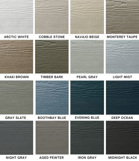 Hardy Backer Siding, Cement Siding Exterior Colors, Exterior Hardie Board Colors, Midnight Soot James Hardie, Hardy Plank Siding Colors, Hardie Board Iron Gray, James Hardy Siding Colors Ideas, Black Hardie Board Siding, James Hardie Deep Ocean Siding