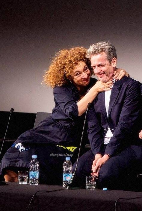 The best caption gets a shoutout on our Official Instagram account! - instagram.com/doctorwhofanz_/  #DoctorWho Doctor Who 12, Doctor Who Cast, Alex Kingston, Tv Doctors, Twelfth Doctor, 12th Doctor, Cool Captions, Eleventh Doctor, River Song