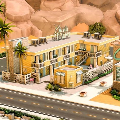 Sims 4 Houses Layout, Oasis Springs, Lotes The Sims 4, Sims Challenge, The Sims 4 Lots, Sims Freeplay Houses, San Myshuno, Sims Builds, Sims 4 House Plans