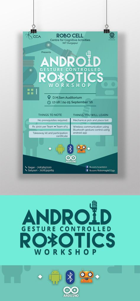 Robotics Workshop, Cognitive Activities, Illustration Typography, Robotics, Photoshop Adobe, Graphic Design Illustration, Flyer Design, Design Illustration, Adobe Photoshop