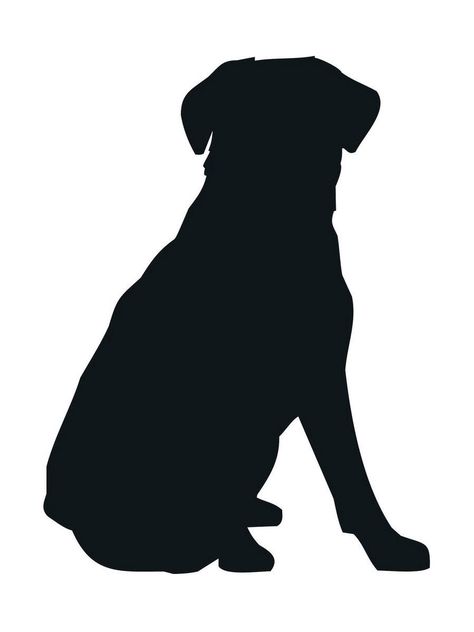 Labrador Silhouette, Applique Quilt Patterns, Applique Quilt, Applique Pattern, Silhouette Free, Black Labrador, Applique Quilts, Free Clip Art, Labrador