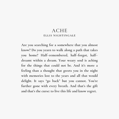 Ache Quotes, Poetic Quotes, Deep Quote, Poetic Quote, Lang Leav, Poetic Words, Poetry Inspiration, Writing Poems, Lettering Practice