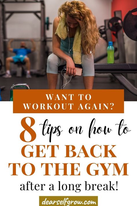 Getting Back Into The Gym Workout, Workouts For Getting Back In The Gym, Gym After Work, How To Get Into Working Out, Getting Back To The Gym Workouts, Workouts To Get Back Into Working Out, Where To Start Working Out, First Time At The Gym Workout Plans, Getting Back To Working Out