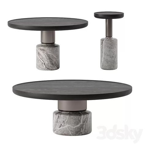 Torus Coffee Tables by District Eight 3D Model Free Download District Eight, Furniture Table, Side Coffee Table, Accent Furniture, 3ds Max, Coffee Tables, Side Table, Tablet, Free Download