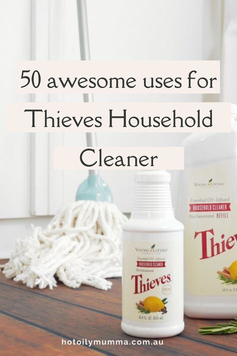 Thieves Household Cleaner is an amazingly powerful, all natural, plant based Household Cleaner, which is less than $1 for a 300ml spray bottle. It really is a steal (Boom Boom, get it, Thieves). The Thieves Household Cleaner is so concentrated you only need 10 mls mixed with 300mls of water to make up an all-natural spray cleaner. You can make 42 bottles of spray cleaner from your one concentrated bottle. Cleaning With Thieves, Thieves Cleaner Uses, Thieves Cleaning Recipes, Thieves Cleaner Recipe Diy, How To Make Thieves Cleaner, Thieves Stain Remover Spray, Thieves Oil Cleaner Recipe, Thieves Bathroom Cleaner, Thieves Carpet Cleaner Recipe