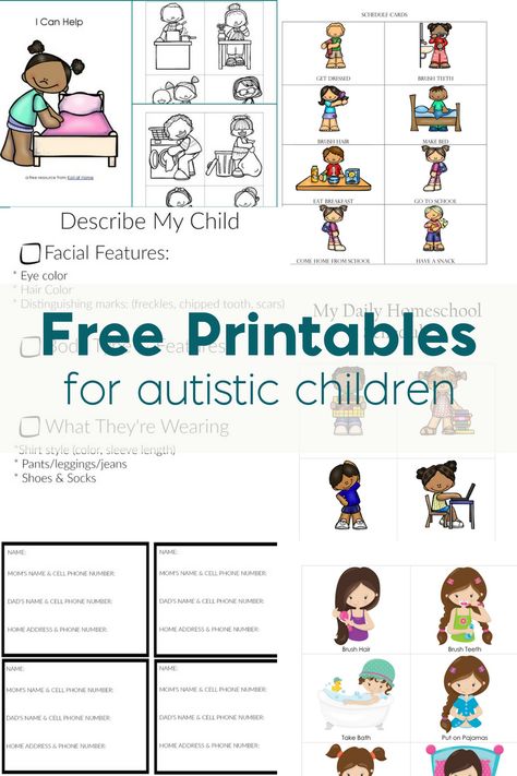 Are you in need of free printables for autistic children? Be sure to check out my free resources! Planning School, Verbal Behavior, Free Homeschool Printables, Visual Supports, Kids Worksheets Printables, Free Printable Worksheets, Therapy Activities, Kindergarten Worksheets, Worksheets For Kids