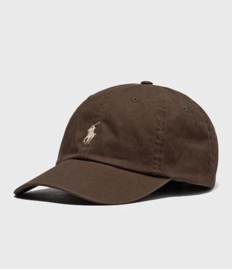 Old Money Streetwear, Cap Men Fashion, Polo Ralph Lauren Cap, Ralph Lauren Cap, Amanda Johnson, Brown Polo, Polo Cap, Ralph Lauren Hats, Ralph Lauren Sport