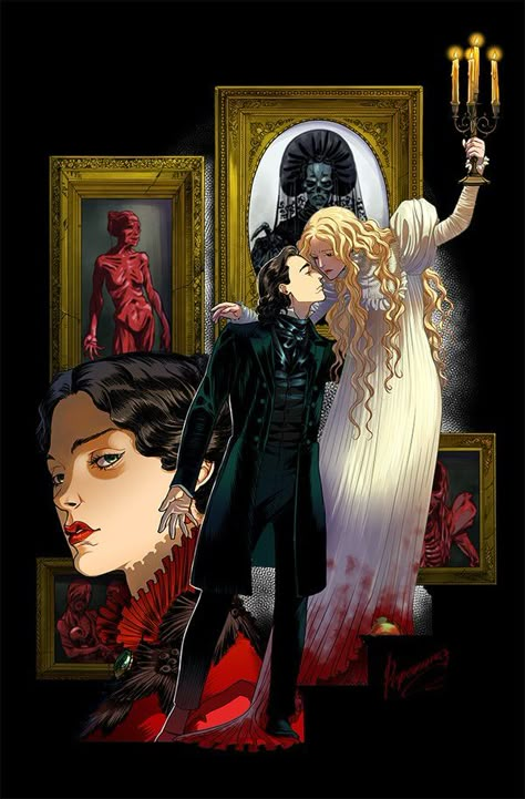 Witches Familiar, Guardian Spirit, Crimson Peak, Arte Fantasy, Film Tv, 판타지 아트, Two People, Movie Art, Horror Art