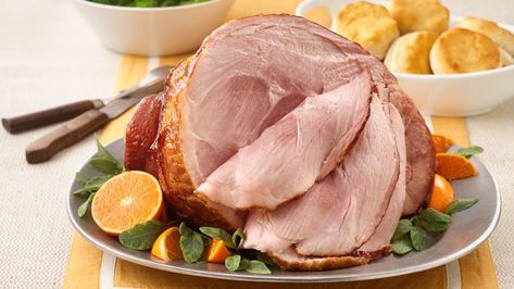 Easy ham glaze, similar to one I've had in the past.  I left out the orange peel and studded the scored ham with whole cloves. Honey Ham Glaze Recipe, Ham Glaze Recipe, Honey Glazed Ham, Easy Ham, Holiday Ham, Glazed Ham, Brown Sugar Glaze, Ham Glaze, How To Cook Ham