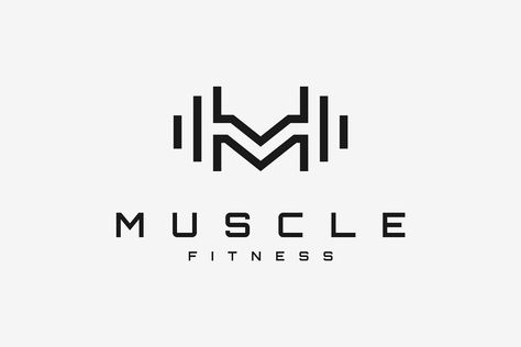 Exercise Dumbbell, Retro Template, Bodybuilding Logo, Logos Gym, Metal Symbol, Personal Trainer Logo, Vector Building, Health Resort, Dance Logo