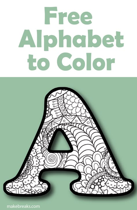 Collaborative Coloring Pages, Alphabet Coloring Page, Alphabet Coloring Pages Free Printable, Classroom Coloring Pages, Alphabet Stencils Printables, Alphabet Letters Printable, Letters Coloring Pages, Letter Coloring Pages, Coloring Letters