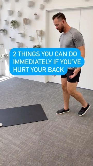 WeShape Wellness on Instagram: "Do you know what you should do if you’ve hurt your back? Here are the 3 steps you can do immediately if you’ve hurt your back. #backinjury #backrecovery #backpain #backdecompression #beginner #recovery #fitnes" Back Recovery Exercises, What To Do When You Throw Your Back Out, Lower Back Injury Recovery, Back Injury Recovery, Back Injury Exercises Recovery, Strained Back Muscle Relief, Back Injury Exercises, Thrown Out Back Remedies, Lower Back Strain Relief