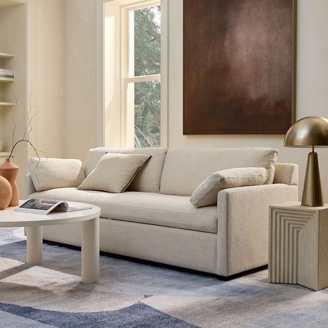 Marin Storage Sofa (86") Storage Sofa, Small Space Solutions, Global Design, Key Details, West Elm, Pottery Barn Kids, Sofa Furniture, Kiln, Engineered Wood