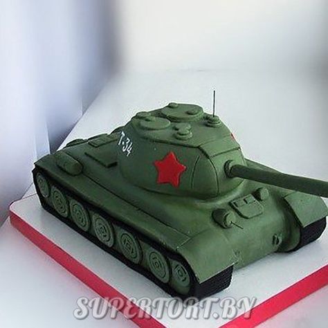 Tank Cake, Military Cake, Army Party, Tiger Tank, 11th Birthday, Tanks Military, Cakes For Boys, Birthday Cake Kids, Sweet Cakes