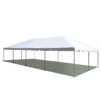 20' x 40' White Tent (Heavyweight)- Set-up Included - Legacy Events Pvc Tent, Buffet Style Dinner, Party Tents, Wedding Tents, Styling A Buffet, Tent Rentals, Graduation Party Supplies, Event Tent, Party Tent