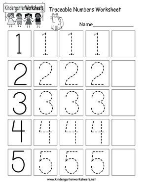 This Is A Numbers Tracing Worksheet For Preschoolers Or Kindergartener Kindergarten Math Worksheets Free Preschool Math Worksheets Kindergarten Math Worksheets