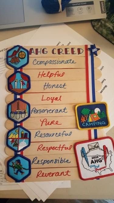 Ahg Creed Activities, Ahg Joining Award Activities, Ahg Theme Vision, Ahg Pathfinders Activities, Ahg Badge Presentation Ideas, Ahg Woven Theme, Badge Presentation Ideas, Ahg Woven, Ahg Tenderheart