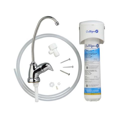 Free 2-day shipping. Buy Culligan US-EZ-1 Level 1 Easy-Change Undersink Filter System at Walmart.com Home Water Filtration System, Motorhome Camping, Under Sink Water Filter, Home Water Filtration, Sink Water Filter, Transit Camper, Drinking Water Filter, Water Filter System, Water Purification System