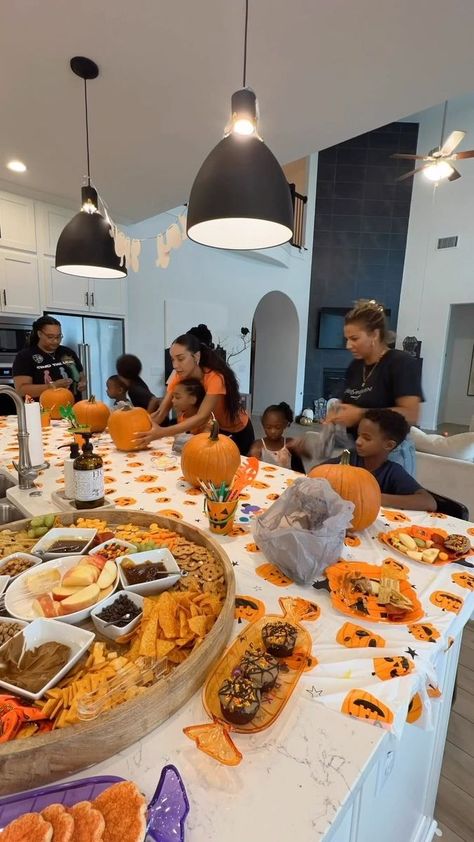 My annual pumpkin carving party! 🎃🍁 | RAVEN ELYSE | Doja Cat · Paint The Town Red (Instrumental) Raven Elyse, Pumpkin Carving Party, Paint The Town Red, Family Ideas, Doja Cat, Cat Painting, Cool Stuff, Pumpkin Carving, Halloween Party