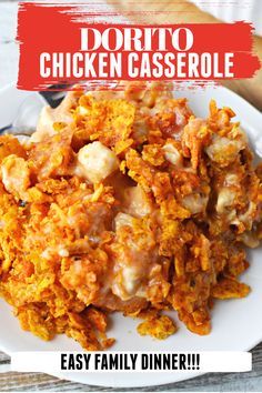 Chicken Dorito Casserole Recipe, Dorito Chicken Casserole, Chicken Dorito Casserole, Cheesy Chicken Casserole, Dorito Chicken, Mexican Chicken Casserole, Chicken Casserole Recipe, Chicken Casserole Easy, Mexican Chicken Recipes