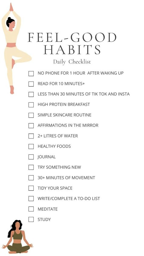 Healthy Habits For Beginners, Healthy Habits To Get Into, Starting Healthy Habits, Habits For Healthy Lifestyle, How To Start Healthy Habits, How To Keep Healthy, Easy Healthy Habits, Everyday Healthy Habits, Healthy Habit Challenge#SelfCareHobbiesIdeas #SelfCareTeens #PhysicalCareChecklist #WeeklySelfCareIdeas #DailyToDoChecklist Healthy Habits To Get Into, Healthy Habits For Beginners, Habits For Healthy Lifestyle, Starting Healthy Habits, Healthy Habit Challenge, Healthy Girl Routine Aesthetic, Easy Healthy Habits, That Girl Habits Aesthetic, Get Healthy Plan