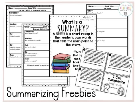 Teaching Summarizing, Summarizing Fiction, Summarizing Activities, Summary Activities, Digging Deeper, Fiction Text, Reading Specialist, Teacher Products, 4th Grade Reading