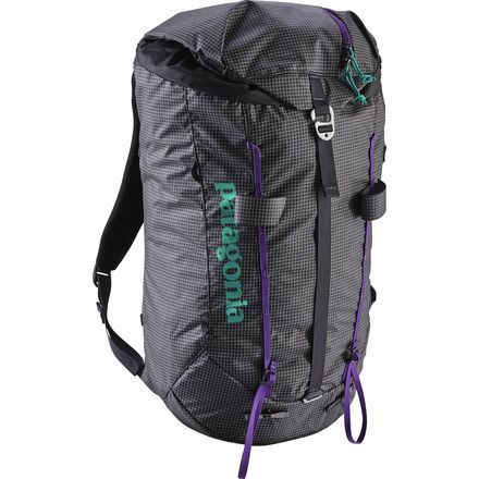 Head for the high ground with the Patagonia Ascensionist 30L Daypack. Designed for scrambling, hiking, or climbing on mixed terrain, and sewn from a lightweight but rugged Cordura fabric, it's an excellent all-around climbing accessory. This year's edition touts a few changes that mostly consist of a more minimalist design; although, the asymmetric profile is the biggest improvement to the pack. 40l Backpack, Climbing Backpack, 30l Backpack, Base Jumping, High Ground, Laptop Rucksack, Gear Bag, Hiking Equipment, Tall Ships