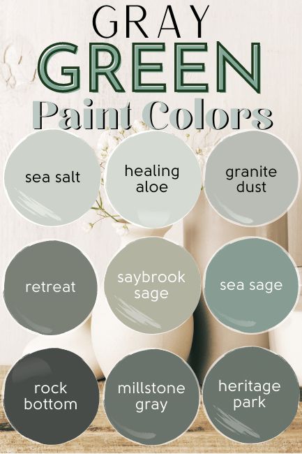 Greeny Grey Paint, Eucalyptus Bathroom Paint Colors, Light Moss Green Paint, Best Paint Color For Basement, Light Gray Green Paint Colors, Medium Green Paint Colors, Pale Green Paint Colors, Bathroom Interior Design Green, Benjamin Moore Carolina Gull