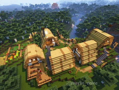 🌱🇫🇷medial texture pack on Instagram: “A village of birch houses in a birch forest, on the bread-making day. You have examples in the last picture, for the length do as you want…” Birch Village Minecraft, Birch Minecraft House, Village Minecraft, Birch Forest, Bread Making, Texture Packs, Minecraft Houses, How To Make Bread, Instagram A