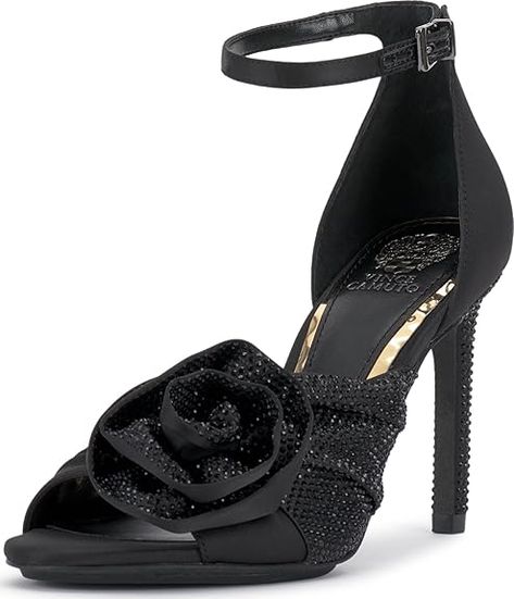 Amazon.com | Vince Camuto Women's Adalinea Heeled Sandal | Heeled Sandals Chic Heels, Heeled Sandal, Trendy Sneakers, Athletic Fashion, Heeled Sandals, Stiletto Heel, Vince Camuto, Stiletto Heels, Sandals Heels