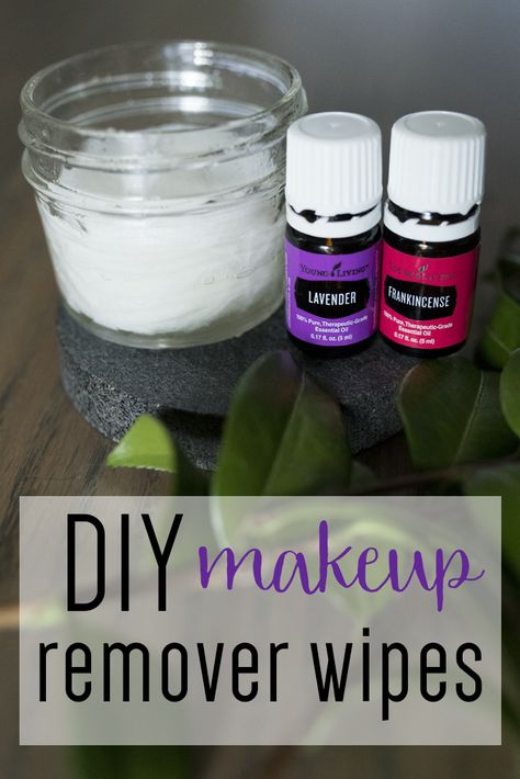 These DIY makeup remover wipes are all natural and infused with essential oils to support healthy skin while erasing makeup, too. Whip them up in under 5 minutes and you’re ready to remove makeup, naturally! #essentialoils #DIYbeauty #essentialoilbeauty Essential Oil Makeup Remover, Natural Make Up Remover, Make Up Removers, Natural Makeup Remover Diy, Diy Makeup Remover Wipes, Make Up Concealer, Diy Makeup Brush Cleaner, Wipes Diy, Diy Makeup Brush