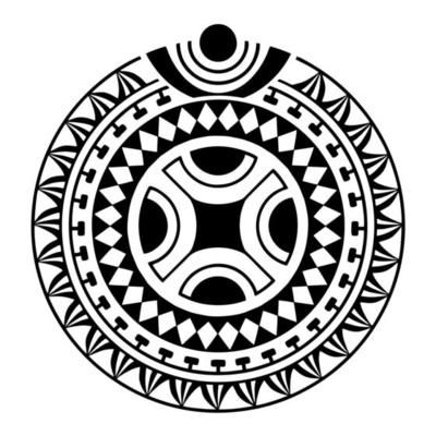 Polynesian Circle Vector Art, Icons, and Graphics for Free Download Batik Logo, Circle Tattoo Design, Tattoo Ornament, Tattoo Circle, Polynesian Tattoo Sleeve, Round Tattoo, Sun Mandala, Polynesian Tattoo Designs, Circle Tattoos