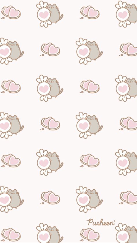 Pushers Wallpaper, Pusheen And Hello Kitty Wallpaper, Pusheen Wallpaper Iphone, Pusheen Valentines Day Wallpaper, Pusheen Christmas Wallpaper Iphone, Pusheen Wallpaper Valentines, Pusheen Valentines Day, Iphone Wallpaper Valentines, Kawaii Pusheen Wallpaper