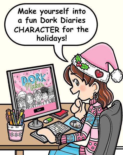 Dork Diaries Characters, Nikki Maxwell, Roblox Sign Up, Coding Websites, Bored Games, Make Your Own Character, Dork Diaries, Paris Books, Cute Website