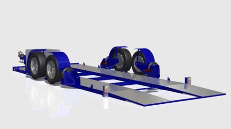 Car Trailer Plans, Race Car Trailer, Hauling Trailers, Trailer Light Wiring, Tow Dolly, Ice Fishing House, Radio Control Diy, Trailer Design, Car Hauler Trailer