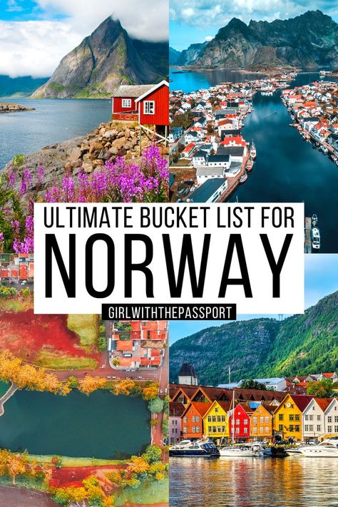 The Ultimate Norway Bucket List with Secret Insider Tips! Norway In October, Norway In August, Norway Instagram Pictures, Norway October, Traveling To Norway, Oslo Norway Aesthetic, Norway Travel Itinerary, Norway In May, Norway Travel Photography