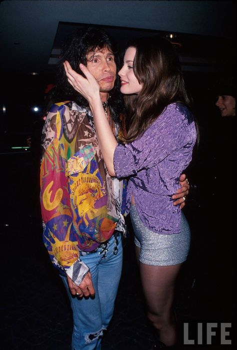 Steven Tyler Daughter, Liv Tyler Hair, Liv Tyler 90s, Bebe Buell, Tyler Aerosmith, Steven Tyler Aerosmith, Famous Kids, Joe Perry, Magazine Pictures