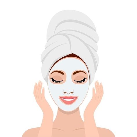 Try these face mask and get glowing and healthy skin naturally. #homemade#natural#healthy#skin#facemask Chic Illustration, Skin Care Pictures, Smiling Girl, Homemade Mask, Beauty Therapist, Girl Portrait, Mascara Facial, Homemade Face Masks, Homemade Face