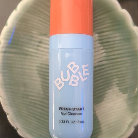 Nwt Bubble "Fresh Start" Gel Cleanser Cardboard Skincare, Bubble Skin Care, Lane Frost, Bubble Products, Bubble Skincare, Bday Wishes, Preppy Things, Preppy Gifts, Sephora Skin Care