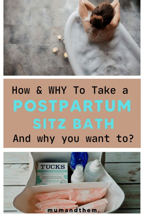 Korean Postpartum Care, Postpartum Sitz Bath Recipe, Postpartum Bath Soak, Sits Bath Postpartum, Postpartum Nightstand, Sitz Bath Postpartum, Postpartum Hacks, Bath Herbs, Postpartum Symptoms