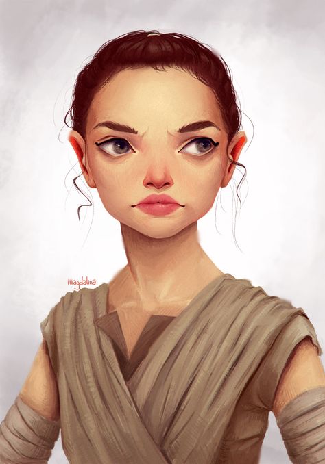 she was just too awesome so I had to paint her  follow me on Facebook: https://www.facebook.com/d.magdalina/ Tumblr: http://maggizelle.tumblr.com Spaceship Illustration, Drawing Eyes, At At Walker, Yoda Images, Cartoon Drawings Of People, Star Wars Planets, Classic Star Wars, Comic Book, Star Wars Spaceships