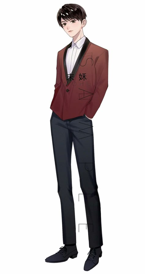 Anime Guy Full Body Pose, Anime Guy Standing, Anime Guy Outfits, Draw Manga, Boys Uniforms, Boy Drawing, Anime Inspired Outfits, Anime Dress, Boy Poses