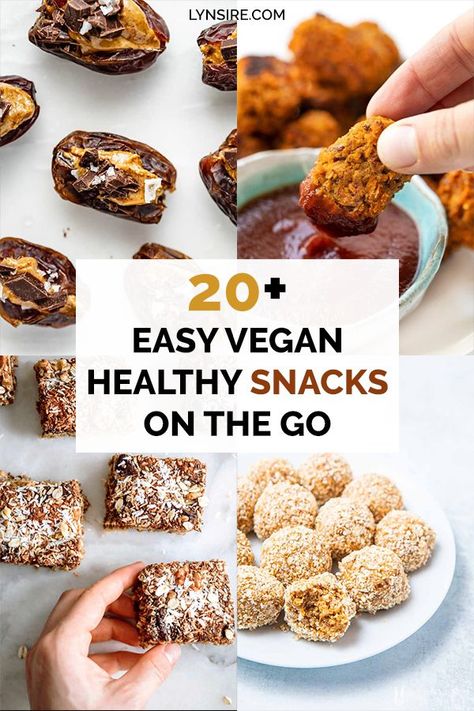 Are you looking for the best healthy snacks on the go? Whether you prefer bite sized bars, veggie chips or something in between. The recipes are easy to make and the store bought snacks are relatively affordable. Vegan Healthy Snacks, Vegan Snack Ideas, Store Bought Snacks, Vegan Snacks On The Go, Gluten Free Snack Bars, Healthy Snacks On The Go, Best Vegan Snacks, Best Healthy Snacks, Vegan Jerky