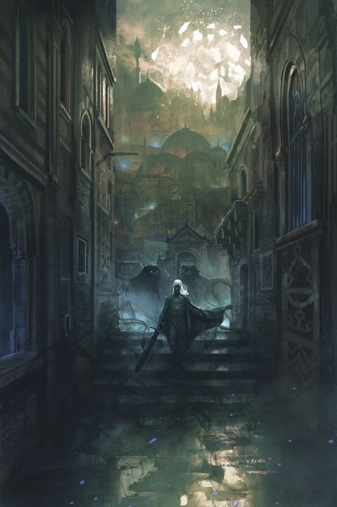 Malazan Book Of The Fallen, Marc Simonetti, Steven Erikson, Magical Art, Fantasy Paintings, Featured Art, Fantasy Books, Pretty Art, Character Concept