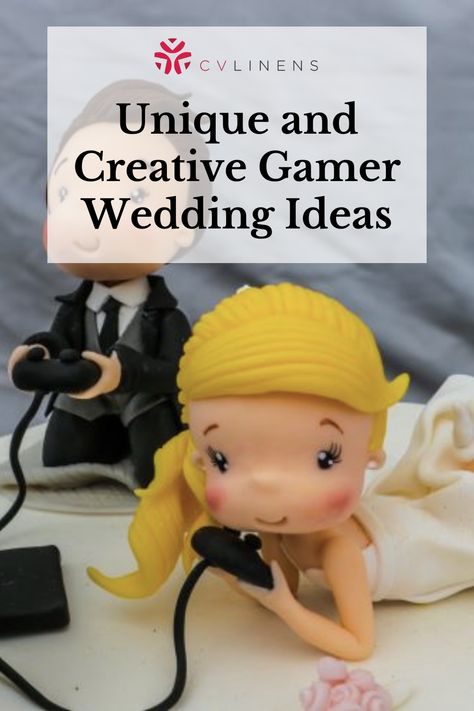 Step into the game of love with these innovative gamer wedding ideas that add a touch of playfulness and nostalgia to your special day. Get ready to create memories that will level up your love story. event decor event decorations wedding decor ideas wedding decor style wedding decor inspiration Gamer Themed Wedding, Video Game Wedding Ideas, Game Wedding Theme, Gamer Wedding Ideas, Nerdy Wedding Ideas, Gamer Party Decorations, Gaming Wedding, Gamer Wedding Cake, Video Game Wedding