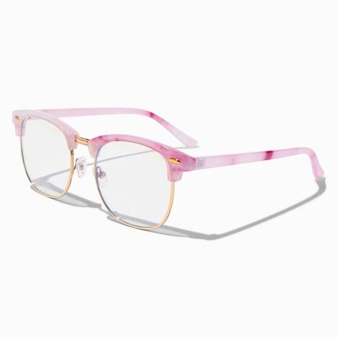 Clear lens glasses