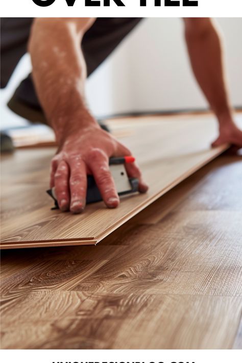 Ready to revamp your tile floors? 🎉 Check out our best guide to install laminate over tile flooring! 🔨 You'll find everything you need to know, tips and tricks, and even some cool designs for the final touch! 💪 Glass Partition Designs, Modern Interior Door, Mid Century Modern Interiors, Glass Partition, Partition Design, Tile Floors, Tile Flooring, Luxury Kitchen Design, Living Room Tv Wall