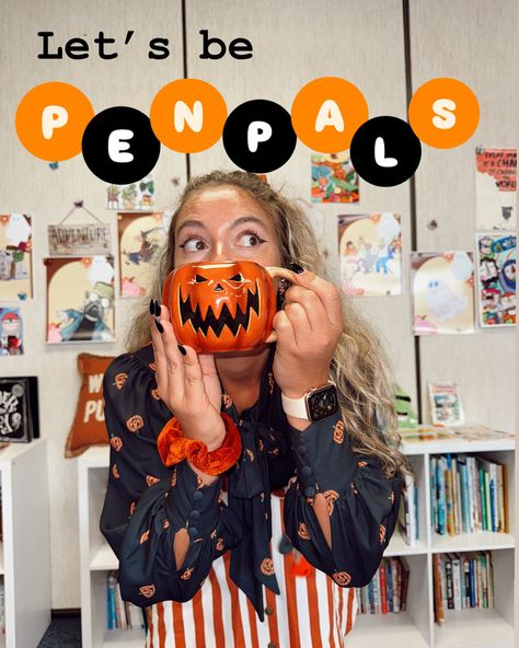 ✨LETS BE PENPALS!✨ Subscribe to the magicallearningadventure newsletter using the link in my bio OR comment newsletter for the link to ✨magically✨ appear in your DMs!🤭 #teacher #teacherlife #teachergram #teacherstyle #ootd #outfitoftheday #halloween #teachersofinstagram #october #elementaryteacher Teacher Style, Teacher Outfits, Elementary Teacher, Teacher Life, Outfit Of The Day, Ootd, Let It Be, Halloween