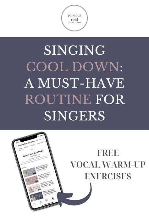 Discover the importance of a singing cool down routine for vocal health and longevity. Learn practical tips and sample exercises to incorporate into your practice. Prioritise self-care and make cool down a consistent part of your routine to enhance your singing performance and overall wellbeing. How To Practice Singing, Vocal Warmups Singing, Singing Warm Ups, Singing Performance, Vocal Health, Vocal Warmups, Singing Exercises, Singing Techniques, Vocal Training